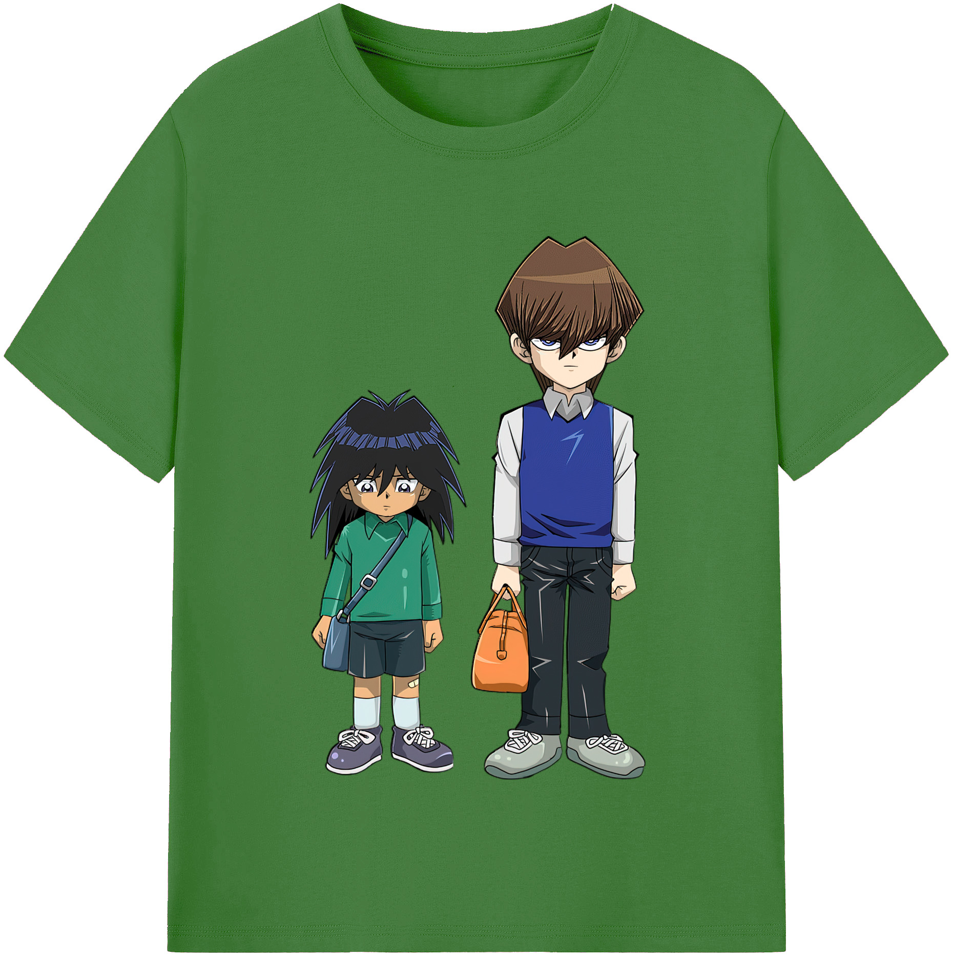 （画像用） 遊☆戯☆王 Yu-Gi-Oh! レディースカジュアルプリントTシャツ（綿100％）